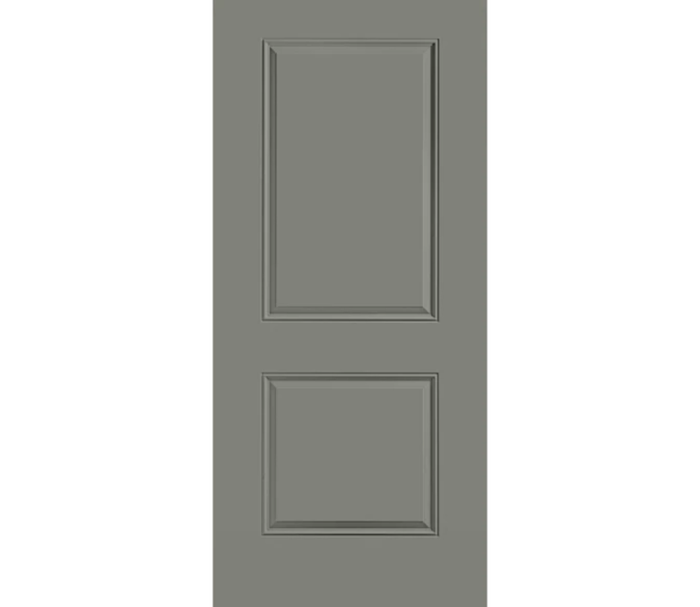 Worcester 2 Panel Square Steel Entry Door