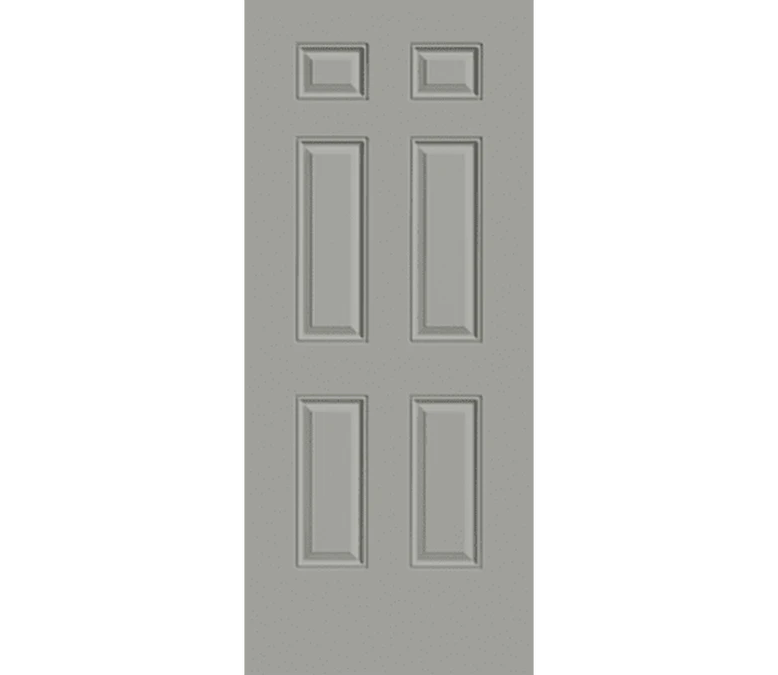 Worcester 6 Panel Steel Entry Door